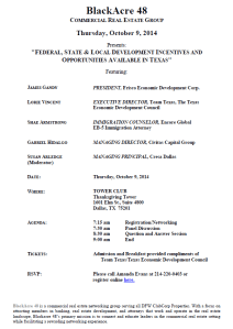 BlackAcre Oct. 9 Invitation